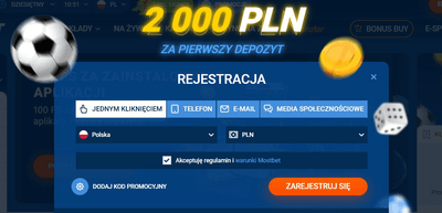 Rejestracja jednym kliknięciem